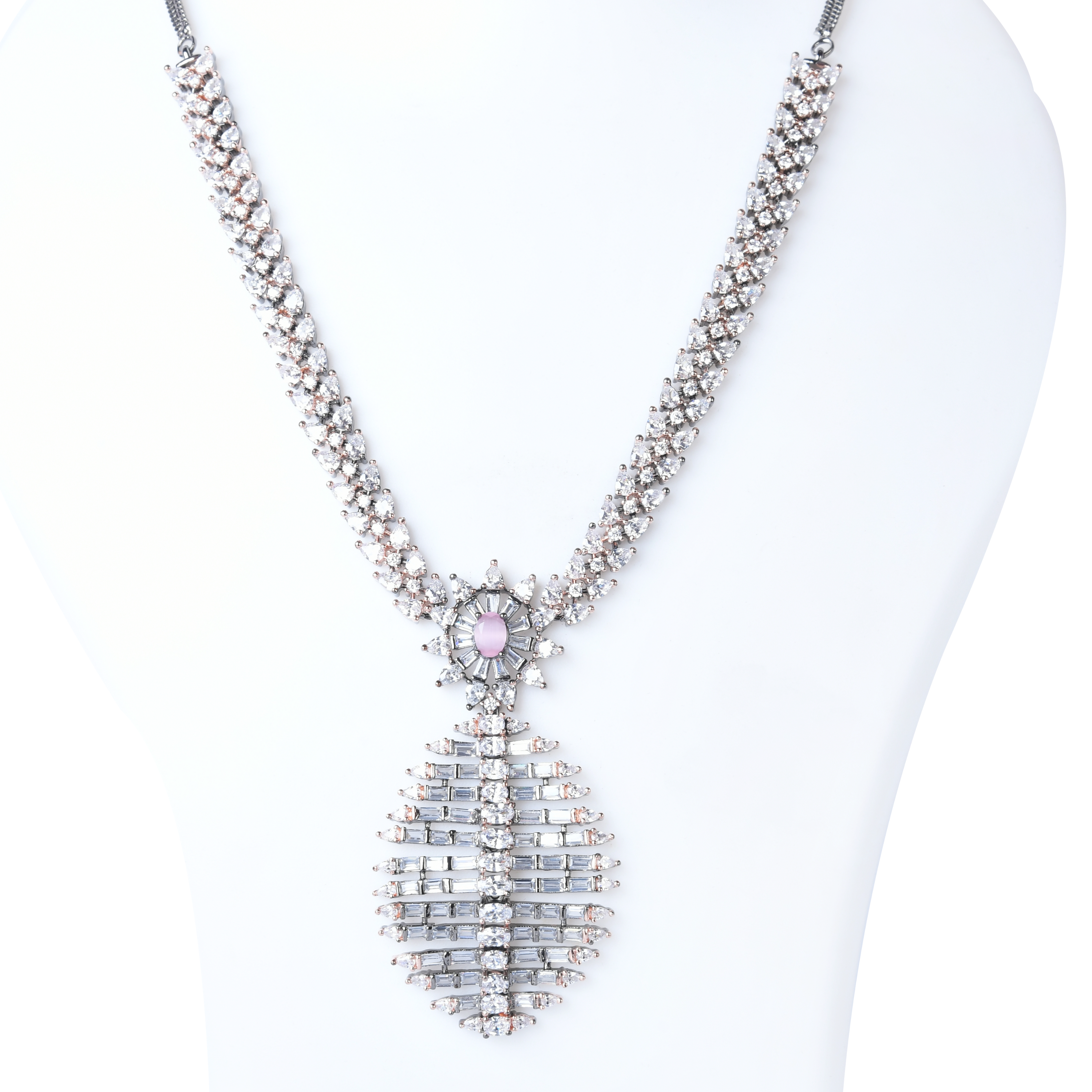 G Glow | Signature CZ Crystal Necklace Set