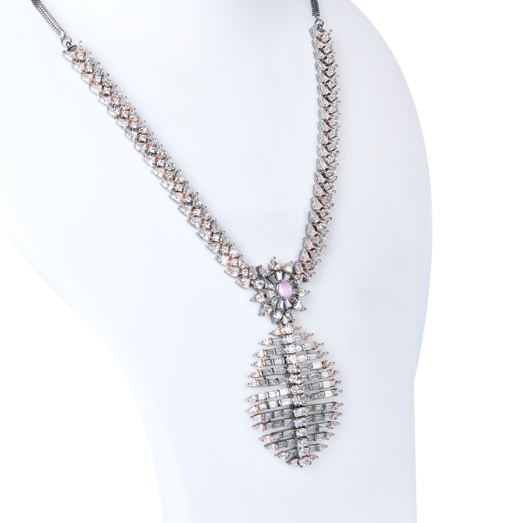 G Glow | Signature CZ Crystal Necklace Set