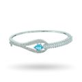 Glowburn | Aquamarine | Premium CZ Crystal Bracelet
