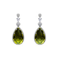 Lumimagic | Peridot | Premium CZ Crystal Earring