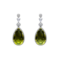 Lumimagic | Peridot | Premium CZ Crystal Earring