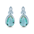 Galactic | Emerald | Luxury CZ Crystal Earring