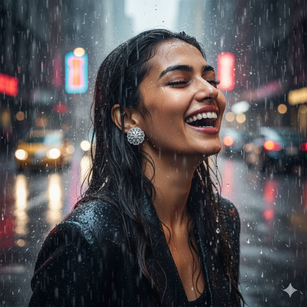 White Flora | Premium CZ Crystal Earring