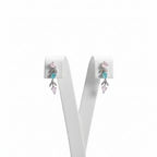 Glided Petal | Premium CZ Crystal Necklace Set