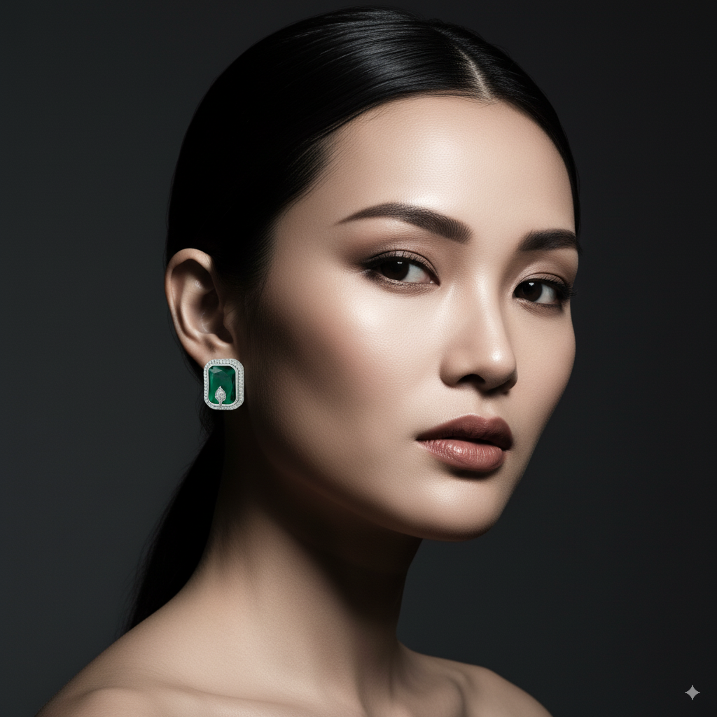 Pinnacle | Premium CZ Crystal Earring