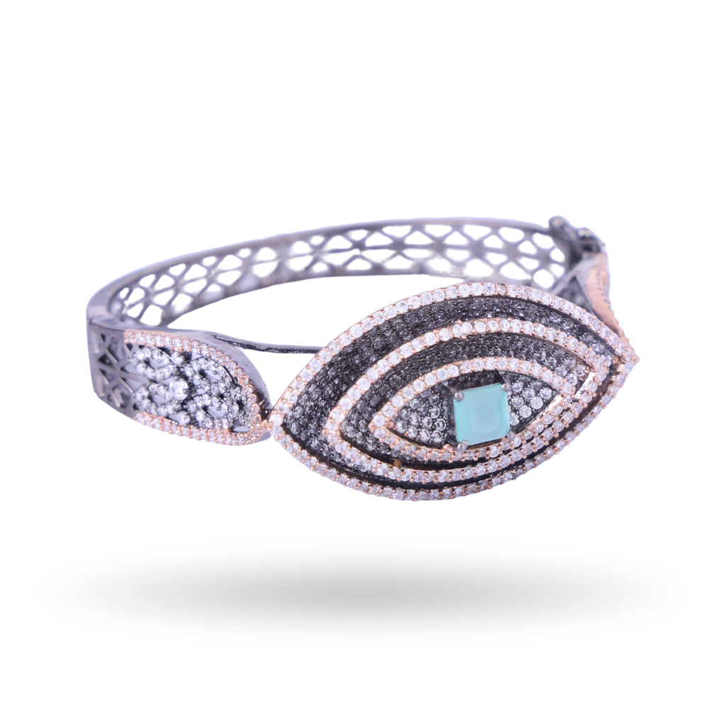 Gleameye Amulet | Luxury CZ Crystal Bracelet