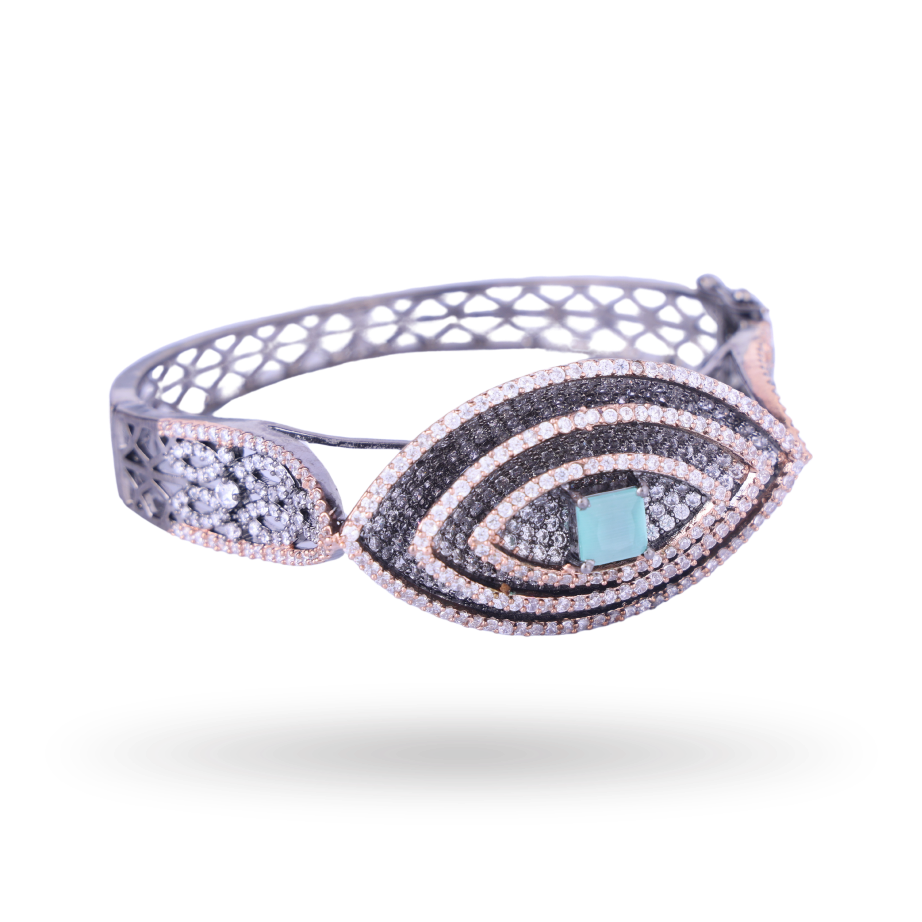 Gleameye Amulet | Luxury CZ Crystal Bracelet