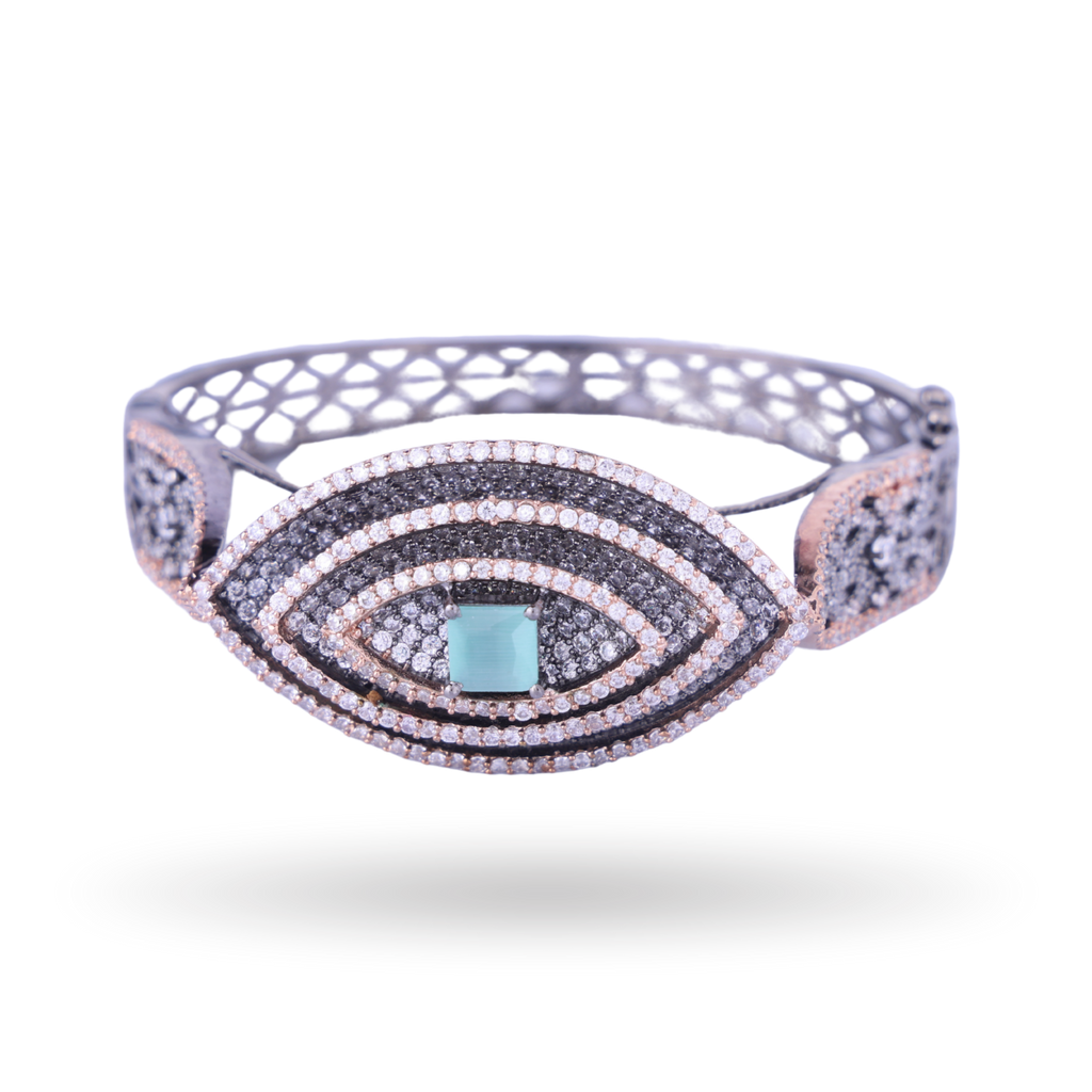 Gleameye Amulet | Luxury CZ Crystal Bracelet