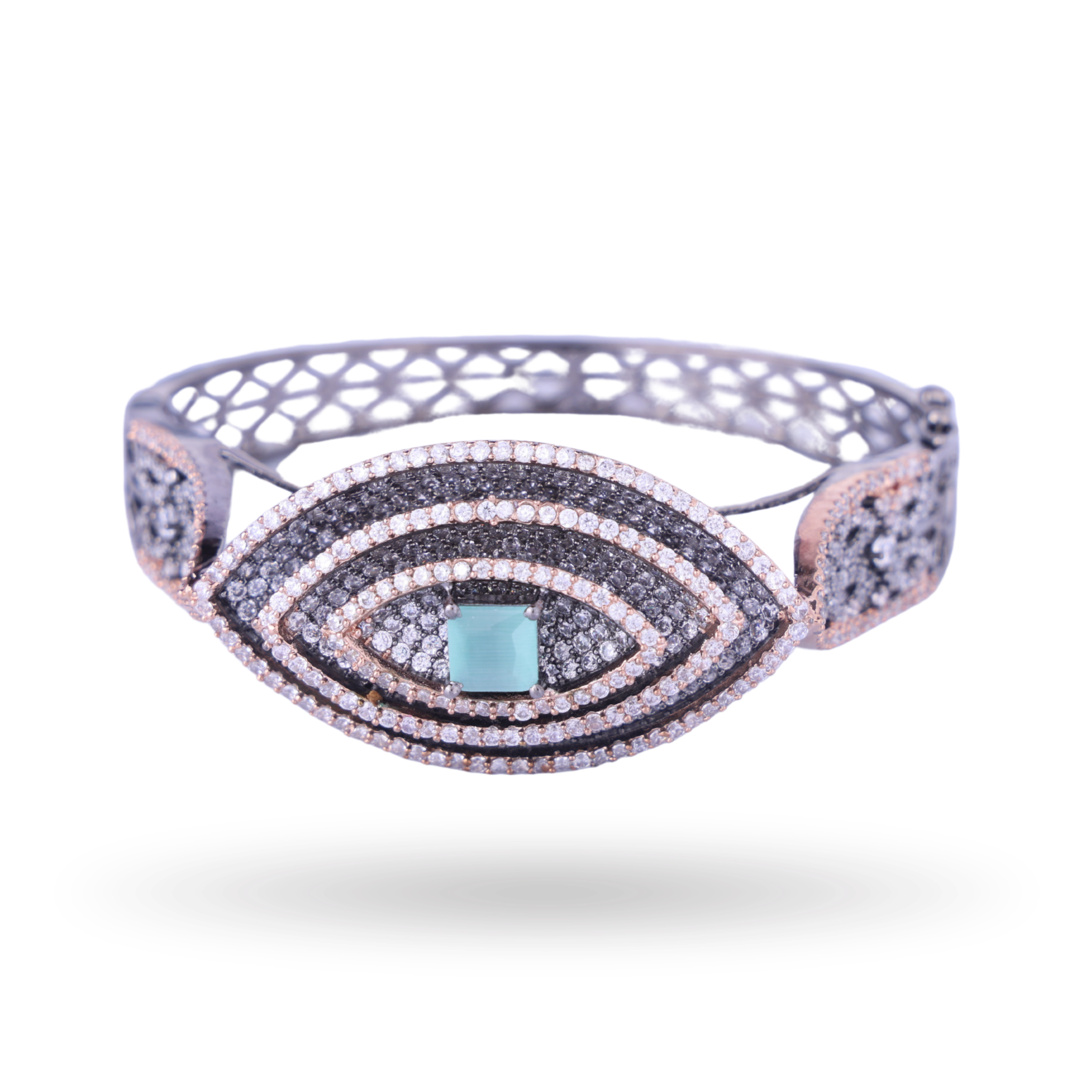 Gleameye Amulet | Luxury CZ Crystal Bracelet