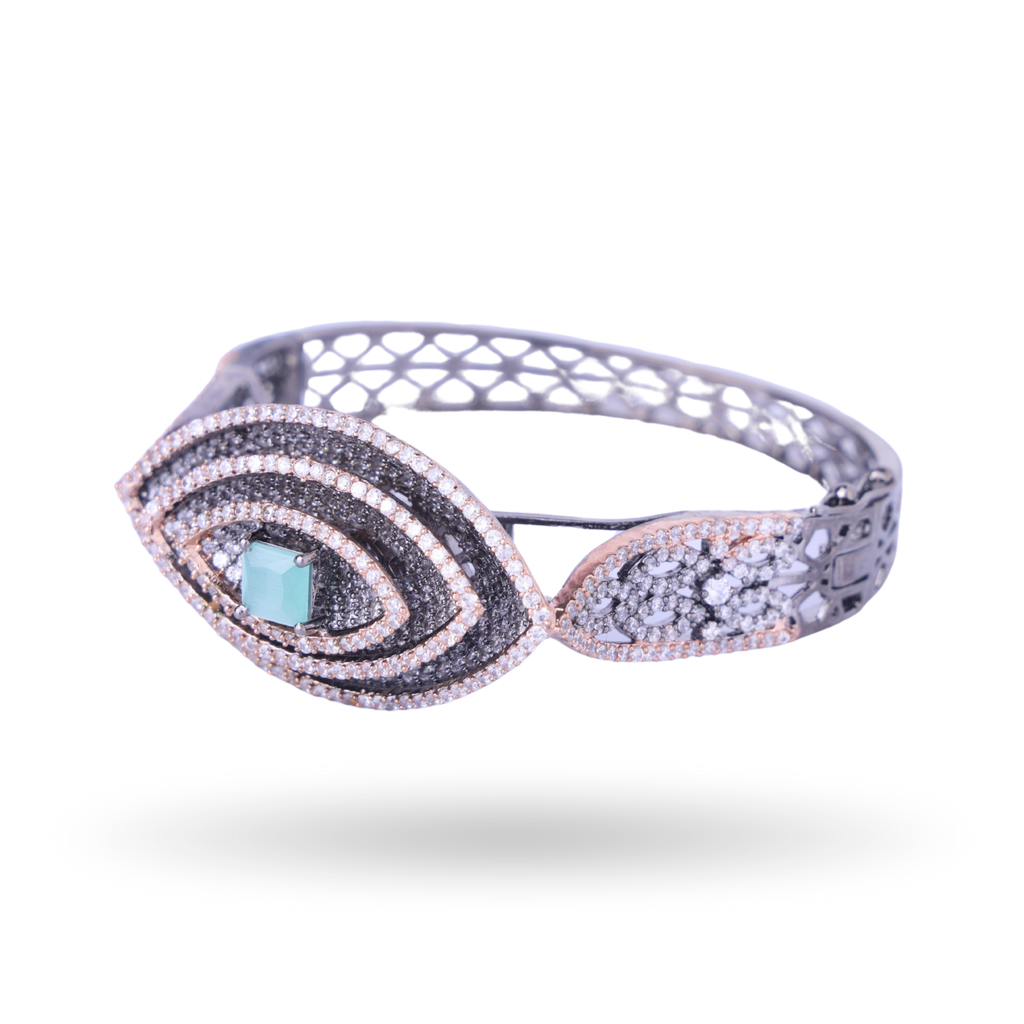 Gleameye Amulet | Luxury CZ Crystal Bracelet
