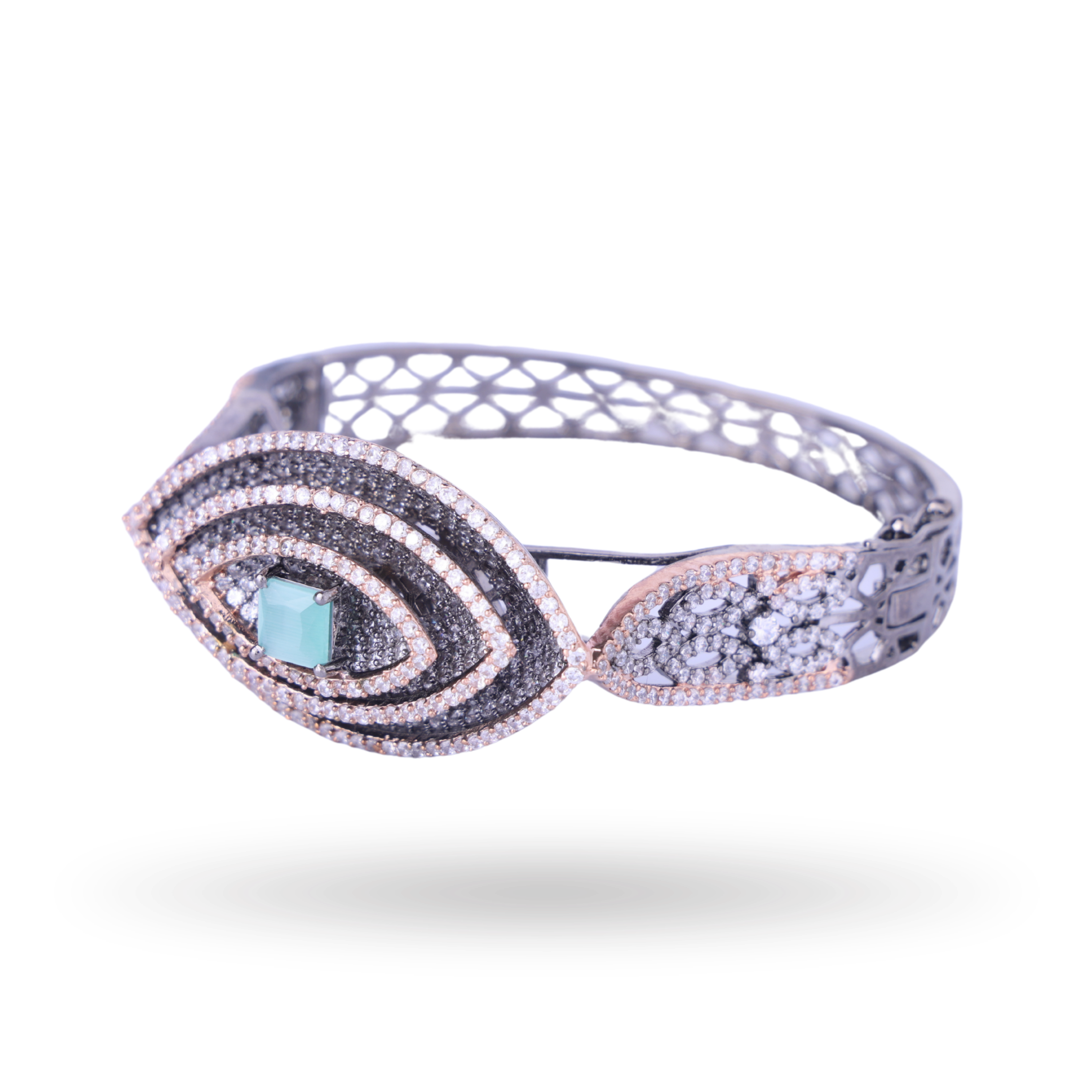 Gleameye Amulet | Luxury CZ Crystal Bracelet