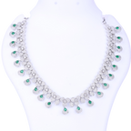 Gnostic Green | Signature CZ Crystal Necklace Set