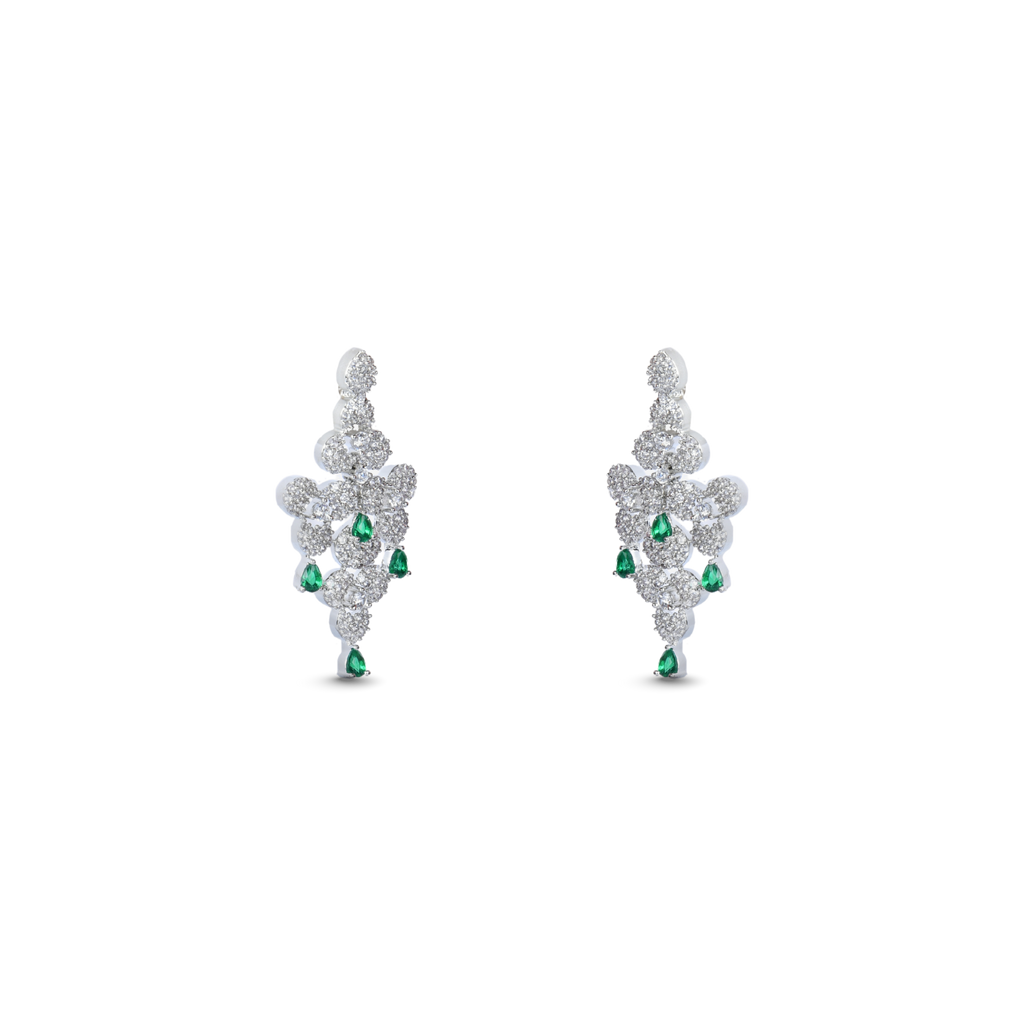 Gnostic Green | Signature CZ Crystal Necklace Set