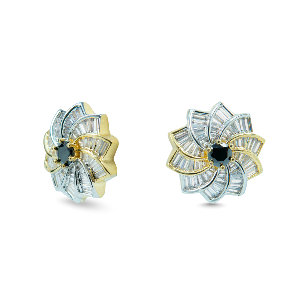 Goldsil | Premium CZ Crystal Earring