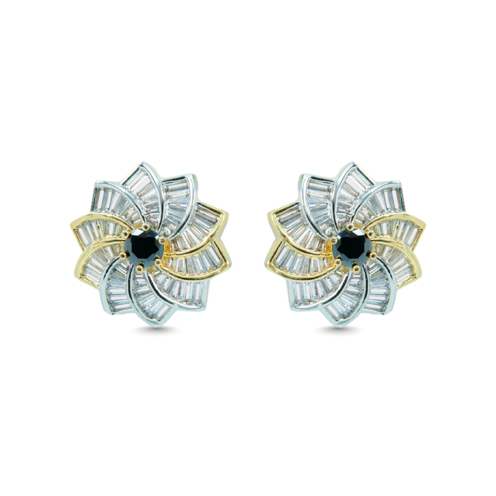 Goldsil | Premium CZ Crystal Earring