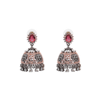 Gracious Ruby Blossom | Luxury CZ Crystal Choker Set