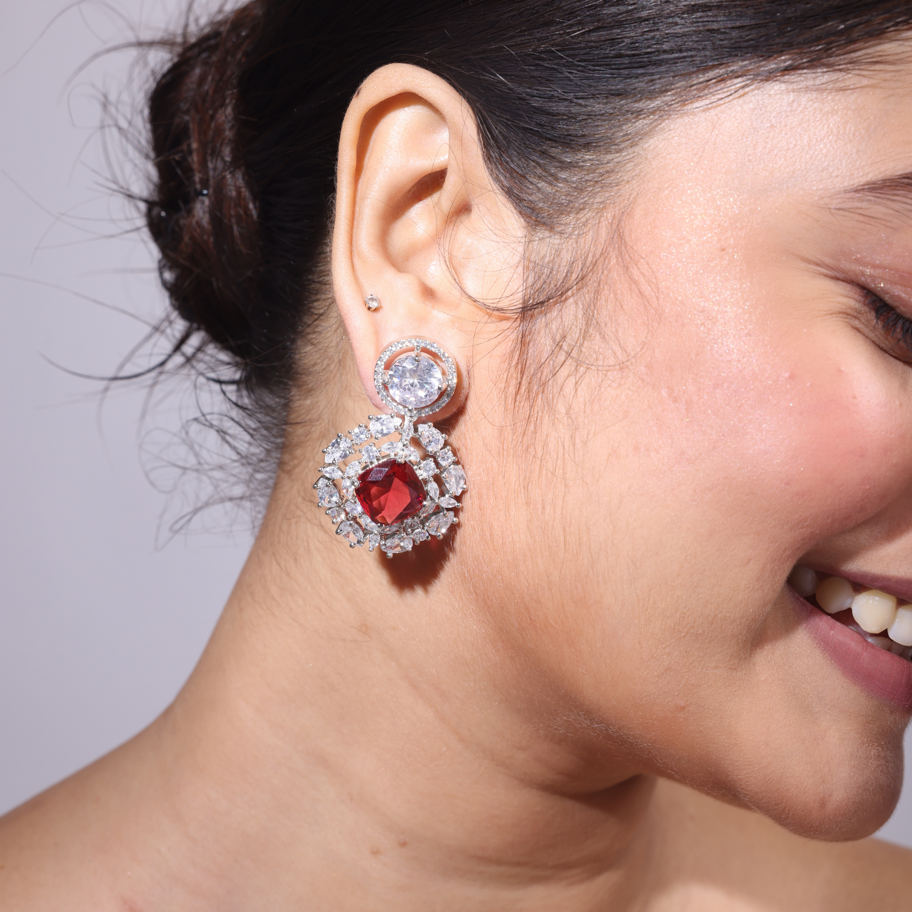 Haute Harmony | Luxury CZ Crystal Earring