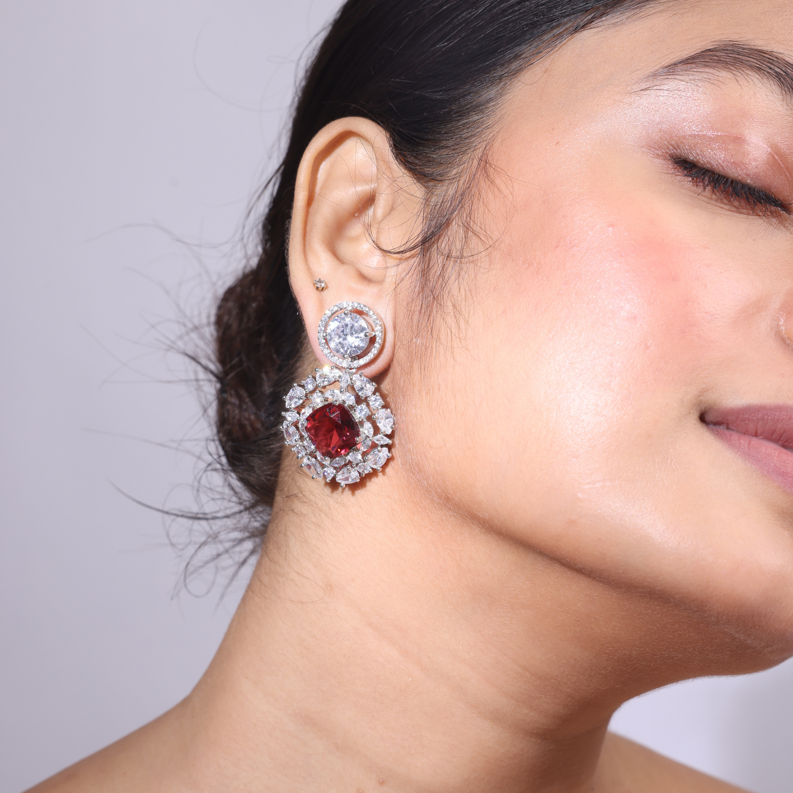 Haute Harmony | Luxury CZ Crystal Earring