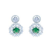 Haute Harmony | Emerald | Luxury CZ Crystal Earring