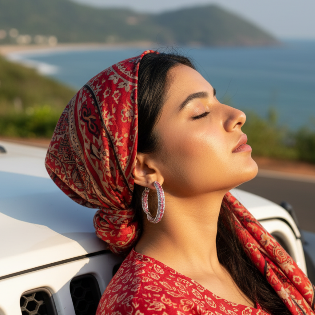 Rounda Hoops | Luxury CZ Crystal Hoop Earring