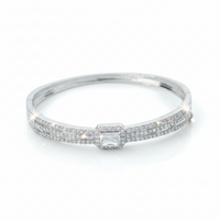 Imaginae | Silverene | Premium CZ Crystal Bracelet