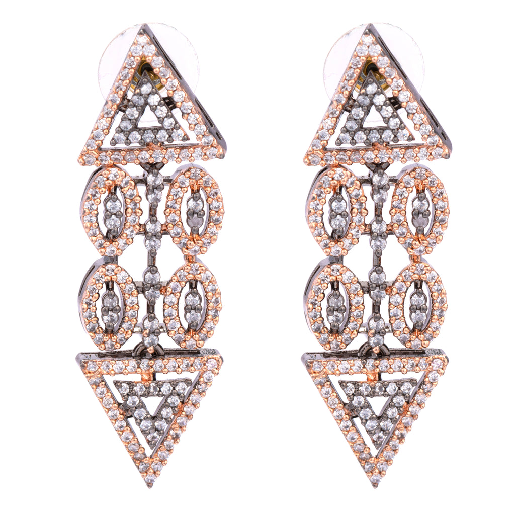 Harmounious Lure | Premium CZ Crystal Necklace Set