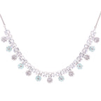 Lunar Cross | Premium CZ Crystal Necklace Set