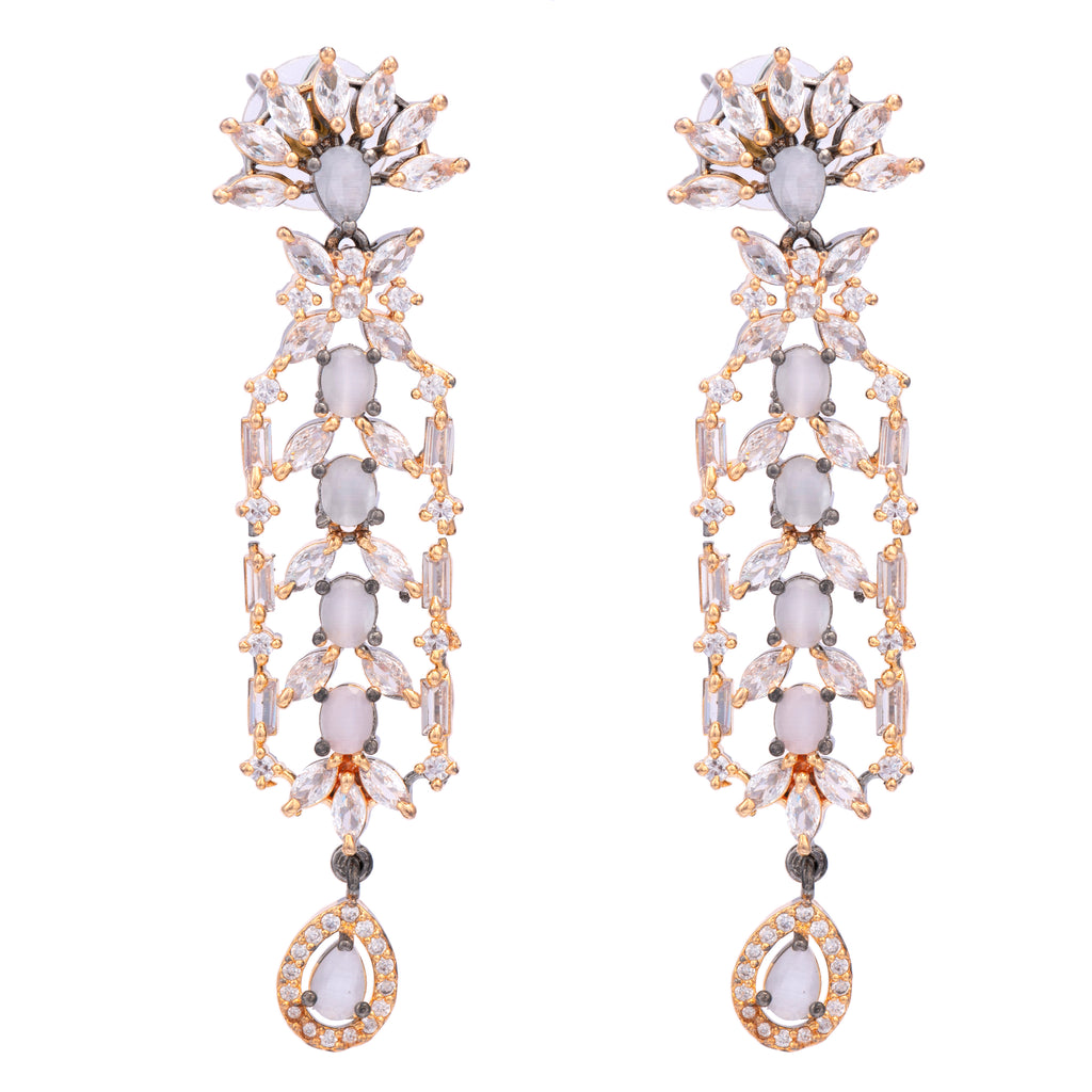 Adored Mark | Luxury CZ Crystal Necklace Set