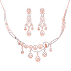 Lunar Lumia | Premium CZ Crystal Necklace Set