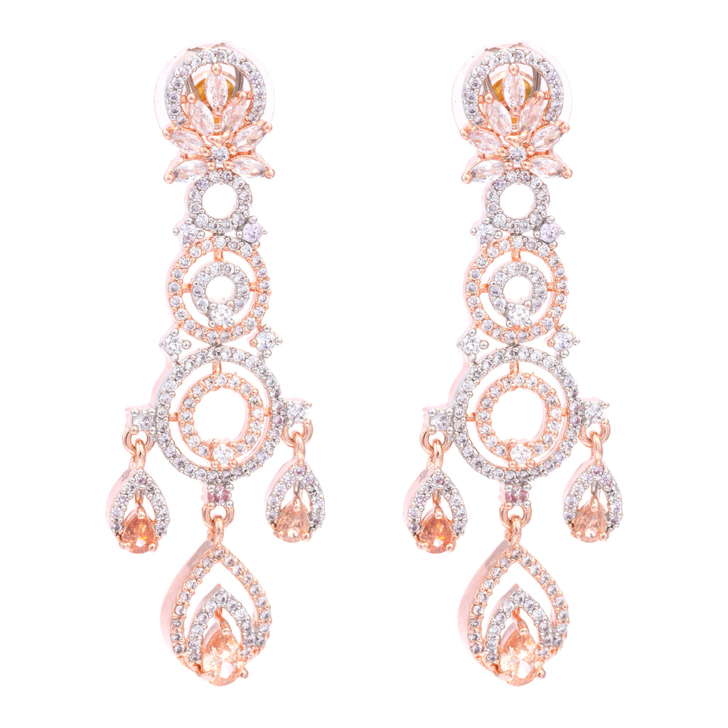 Lunar Lumia | Premium CZ Crystal Necklace Set