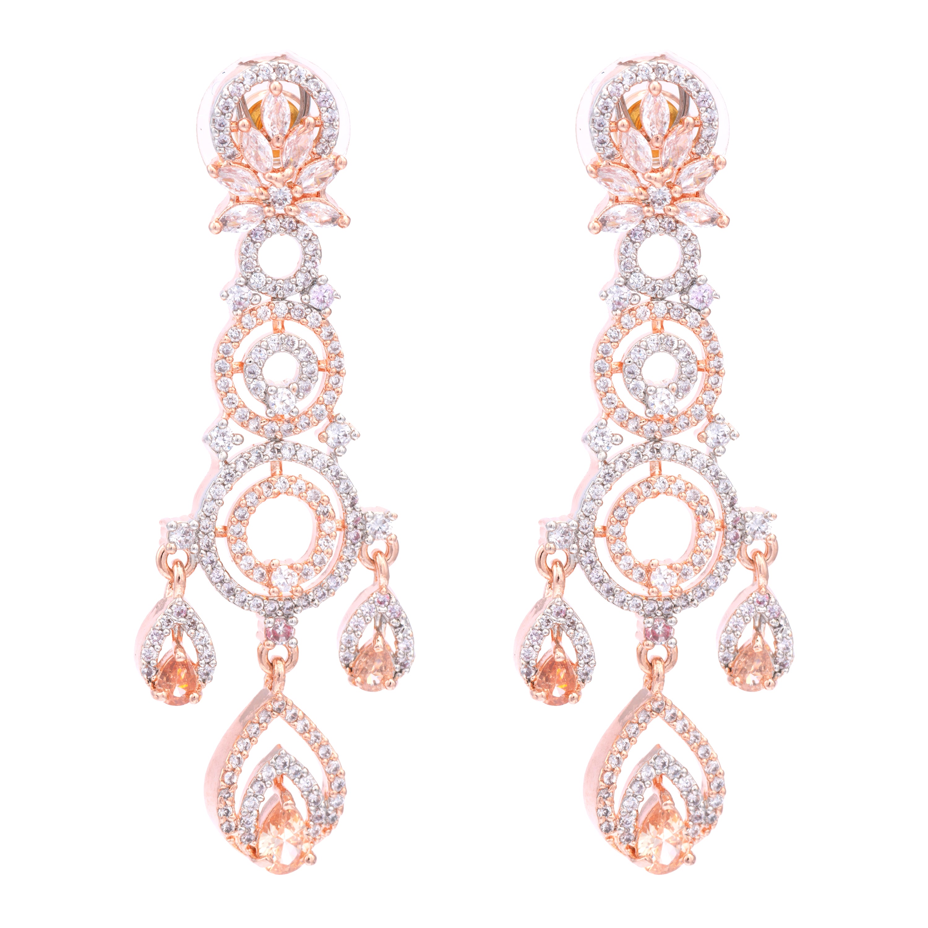 Lunar Lumia | Premium CZ Crystal Necklace Set