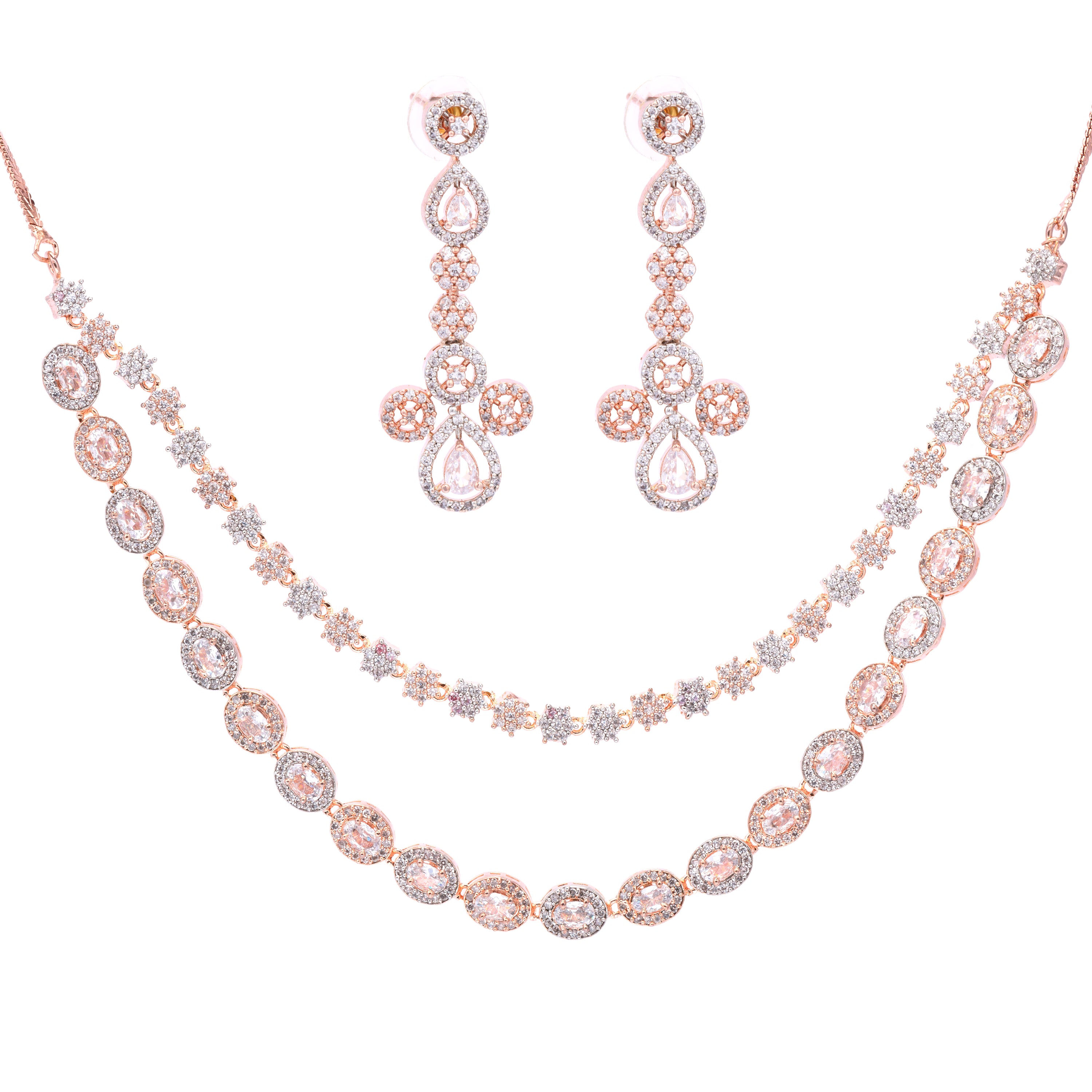 Shenanigan | Luxury CZ Crystal Necklace Set