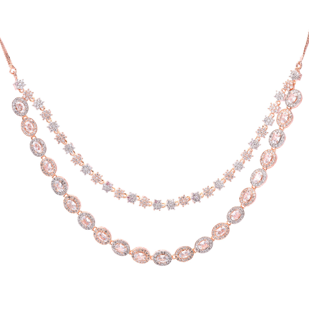 Shenanigan | Luxury CZ Crystal Necklace Set