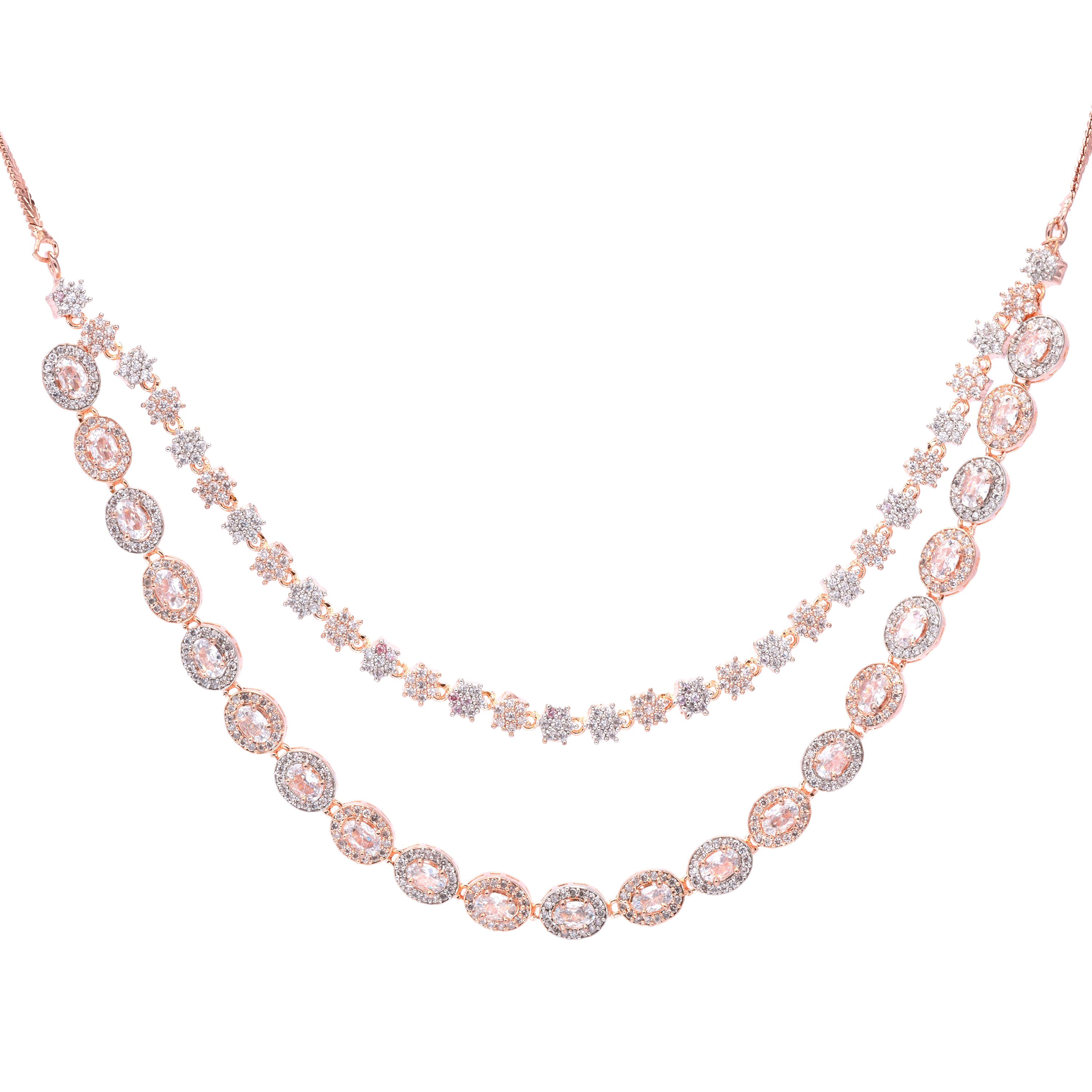 Shenanigan | Luxury CZ Crystal Necklace Set