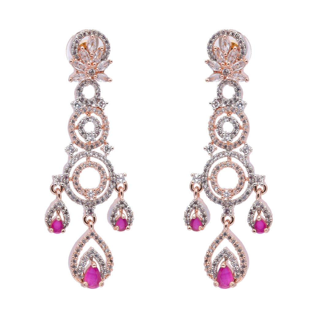 Lunar Lumia | Premium CZ Crystal Necklace Set