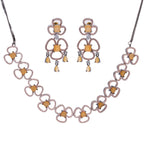 Imperial Floric | Premium CZ Crystal Necklace Set