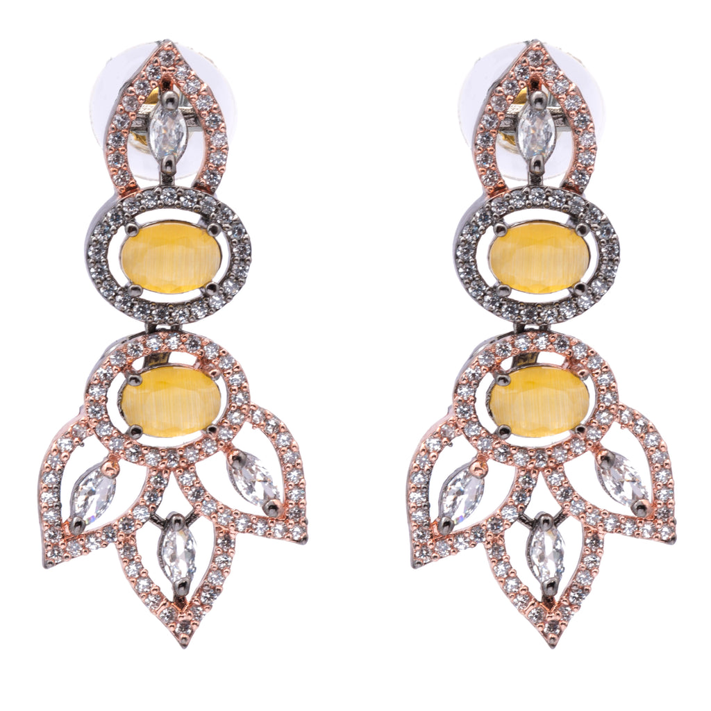 Eclipse Seraph | Luxury CZ Crystal Necklace Set