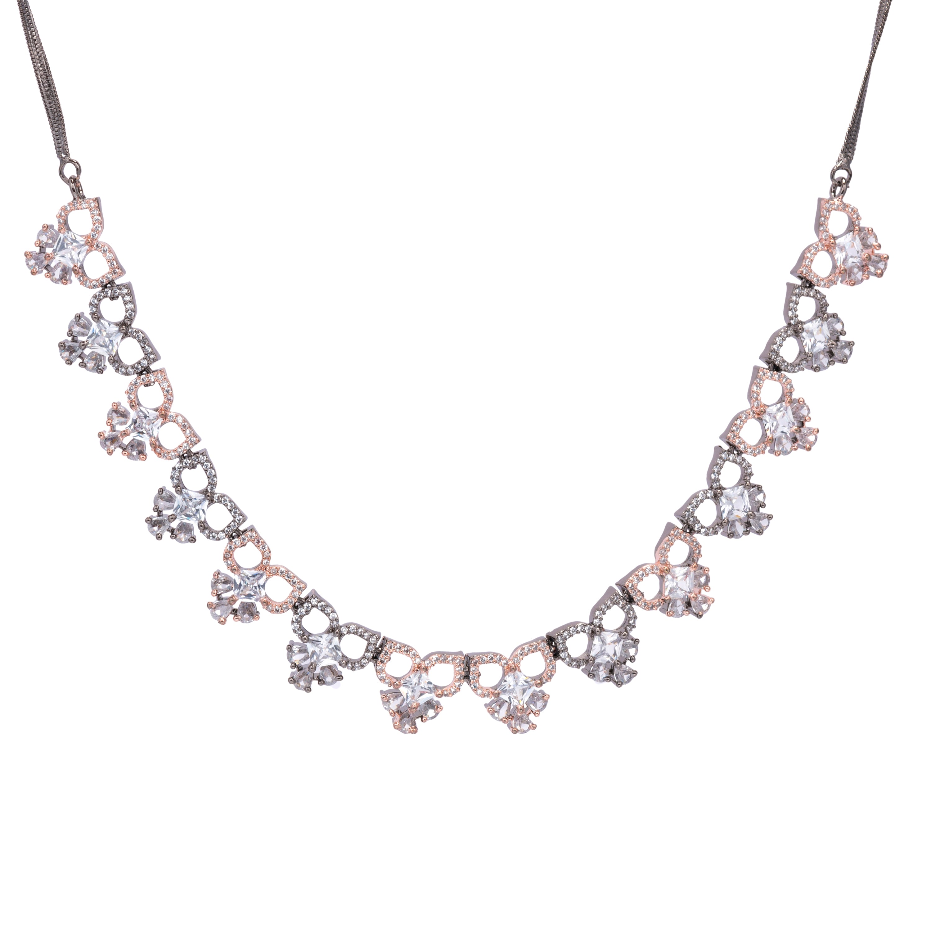Willowfire | Premium CZ Crystal Necklace Set