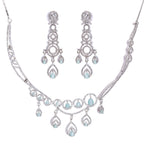 Lunar Lumia | Premium CZ Crystal Necklace Set