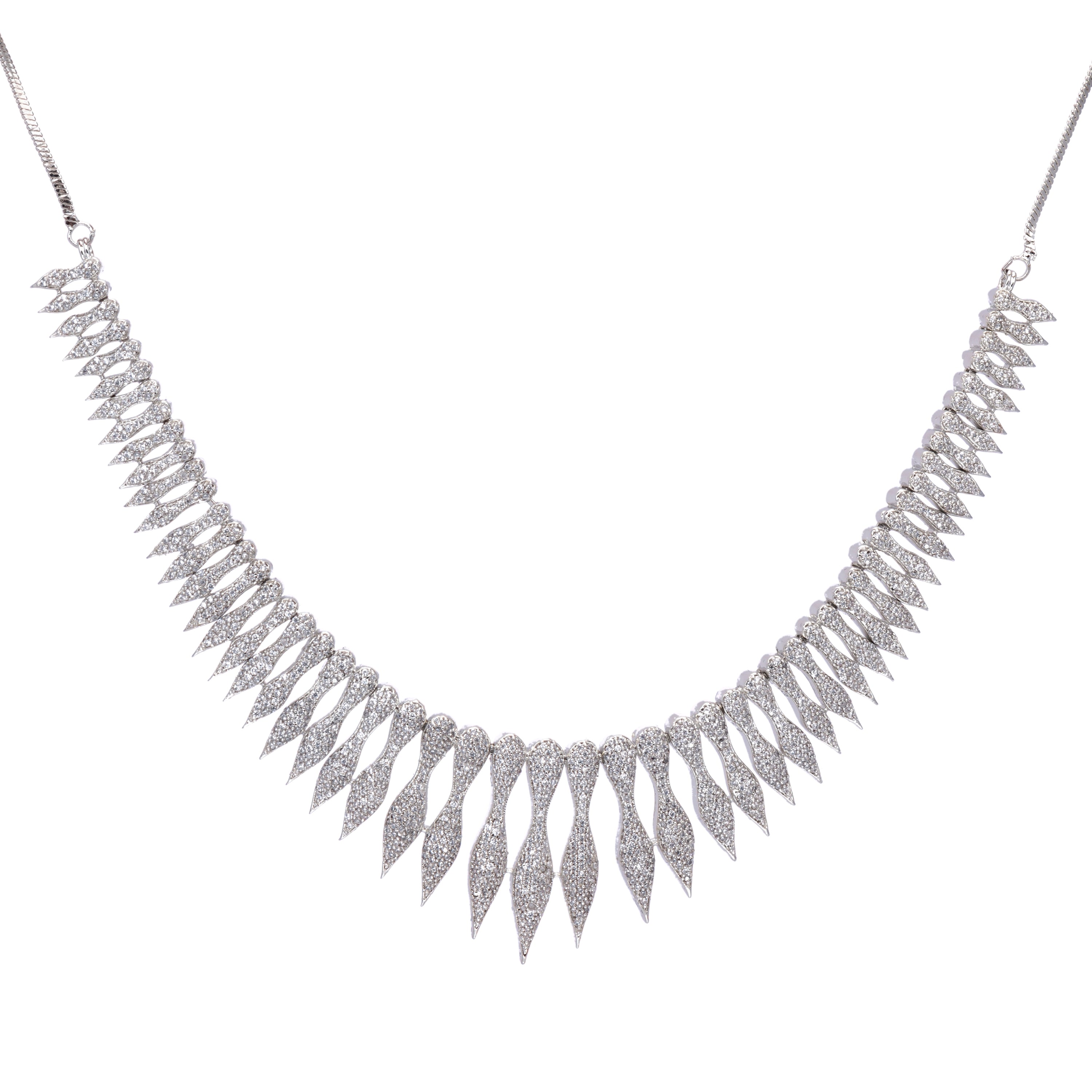 Heavenly Jade | Premium CZ Crystal Necklace Set