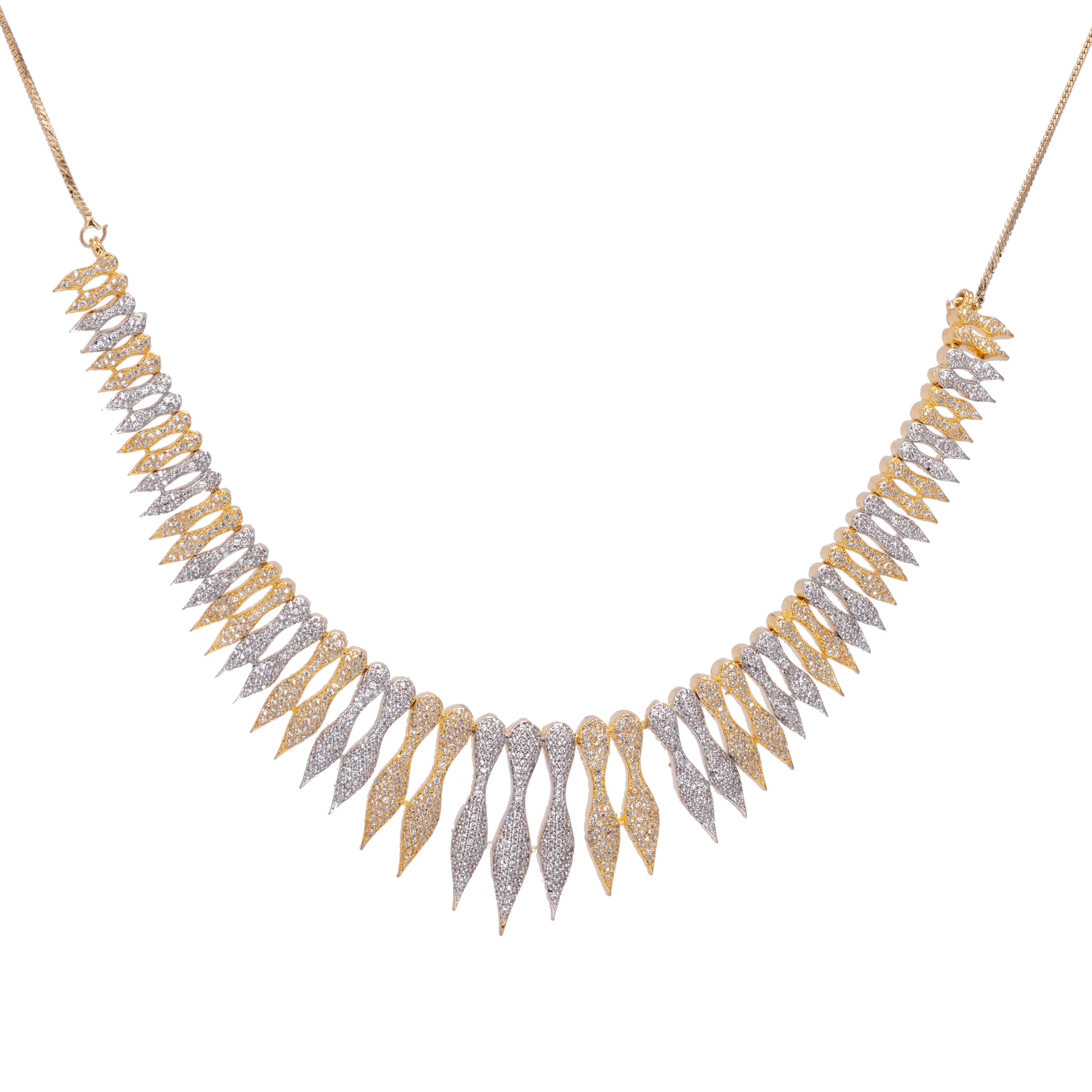 Heavenly Jade | Premium CZ Crystal Necklace Set