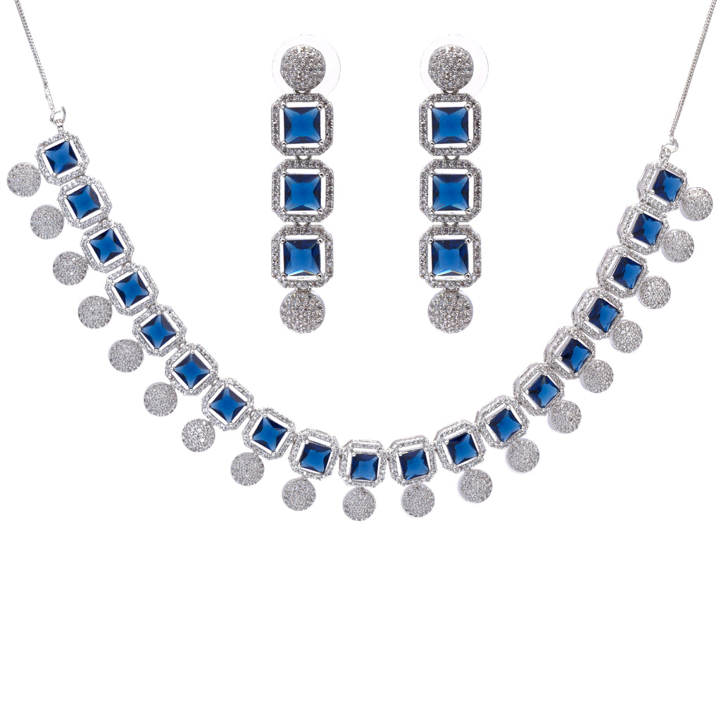 Exotic Core | Luxury CZ Crystal Necklace Set