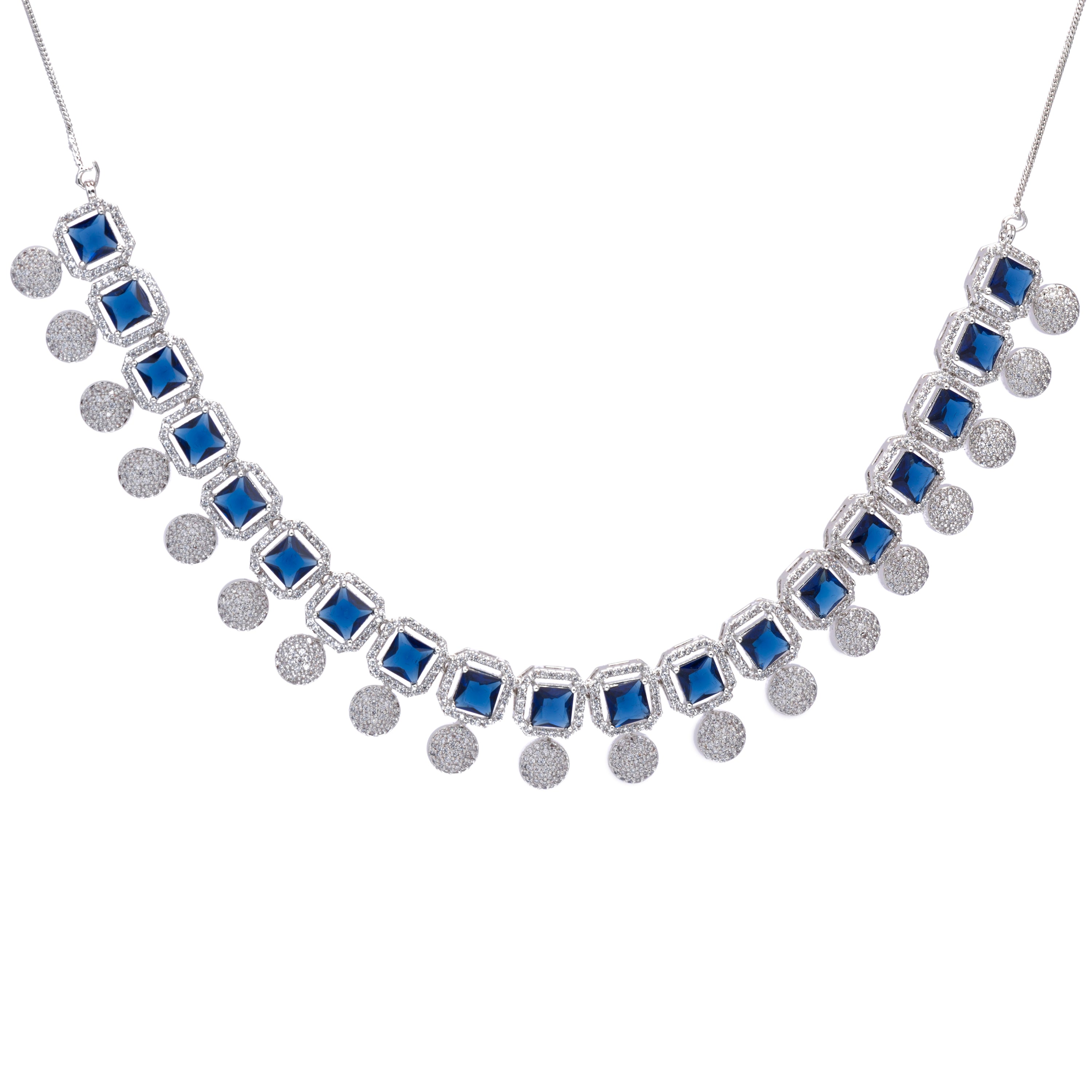 Exotic Core | Luxury CZ Crystal Necklace Set