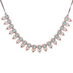 Eclipse Seraph | Mint Green | Luxury CZ Crystal Necklace Set