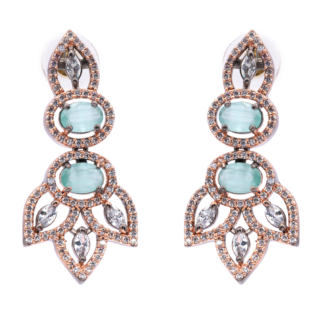 Eclipse Seraph | Luxury CZ Crystal Necklace Set