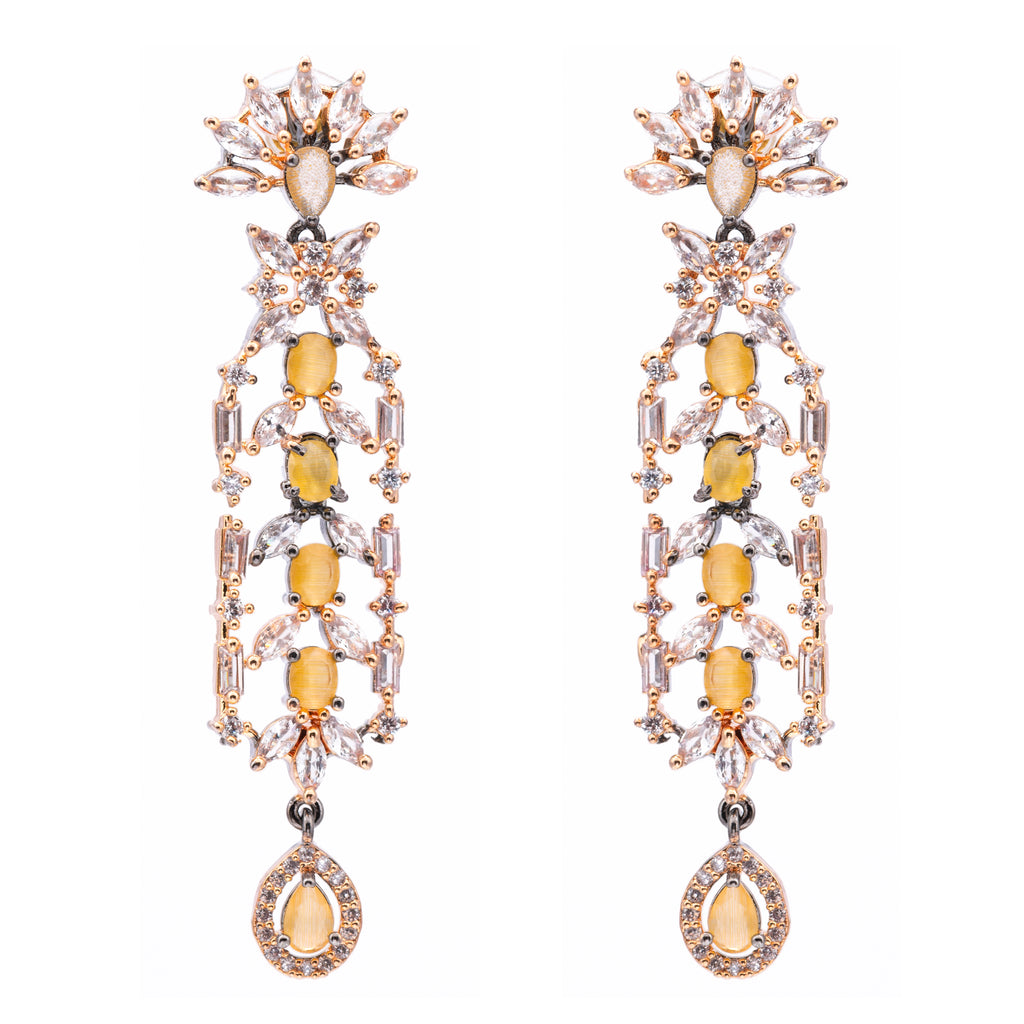 Adored Mark | Luxury CZ Crystal Necklace Set