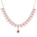 Adored Mark | Luxury CZ Crystal Necklace Set