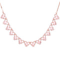 Willowfire | Rose Rhapsody | Premium CZ Crystal Necklace Set