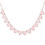 Willowfire | Rose Rhapsody | Premium CZ Crystal Necklace Set