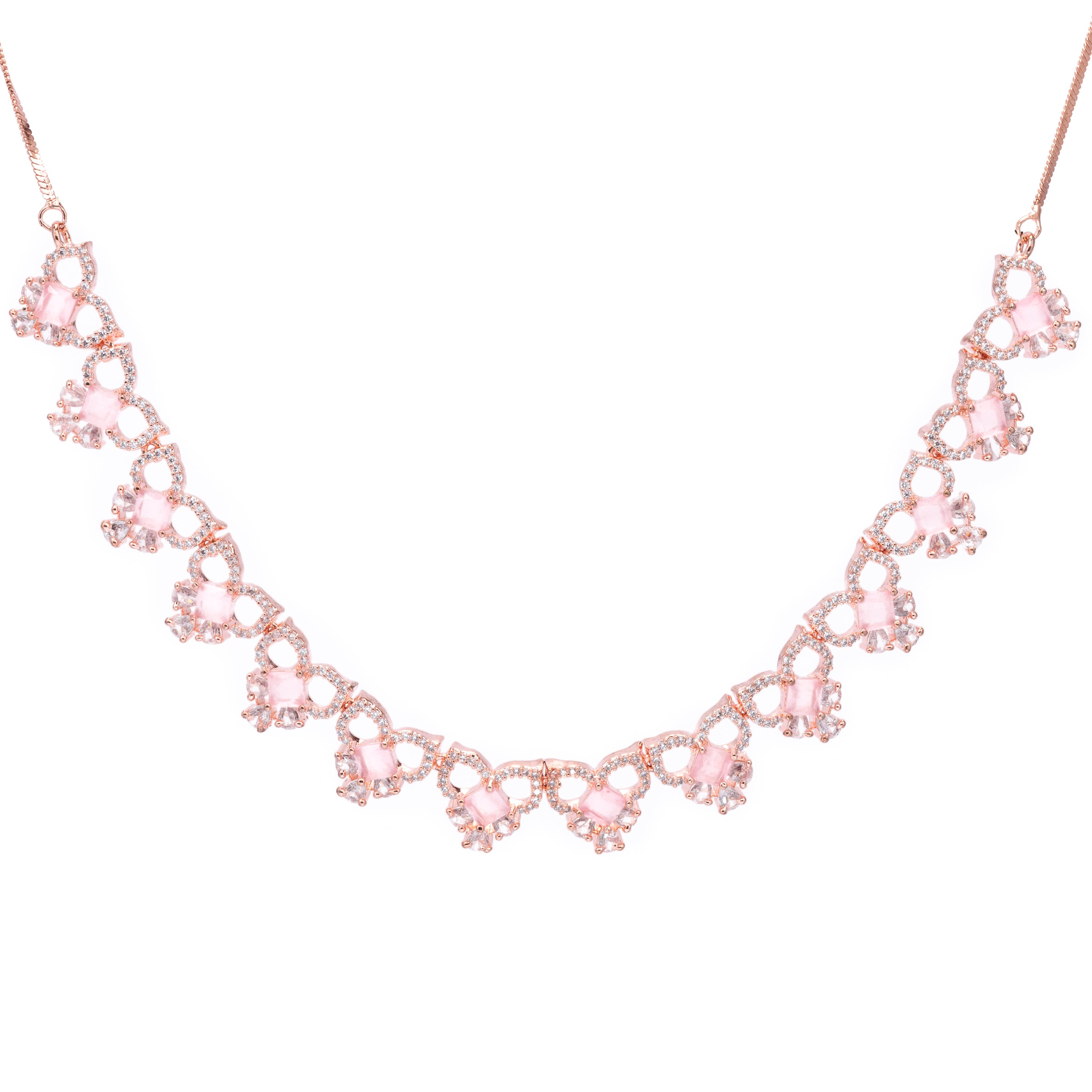 Willowfire | Premium CZ Crystal Necklace Set